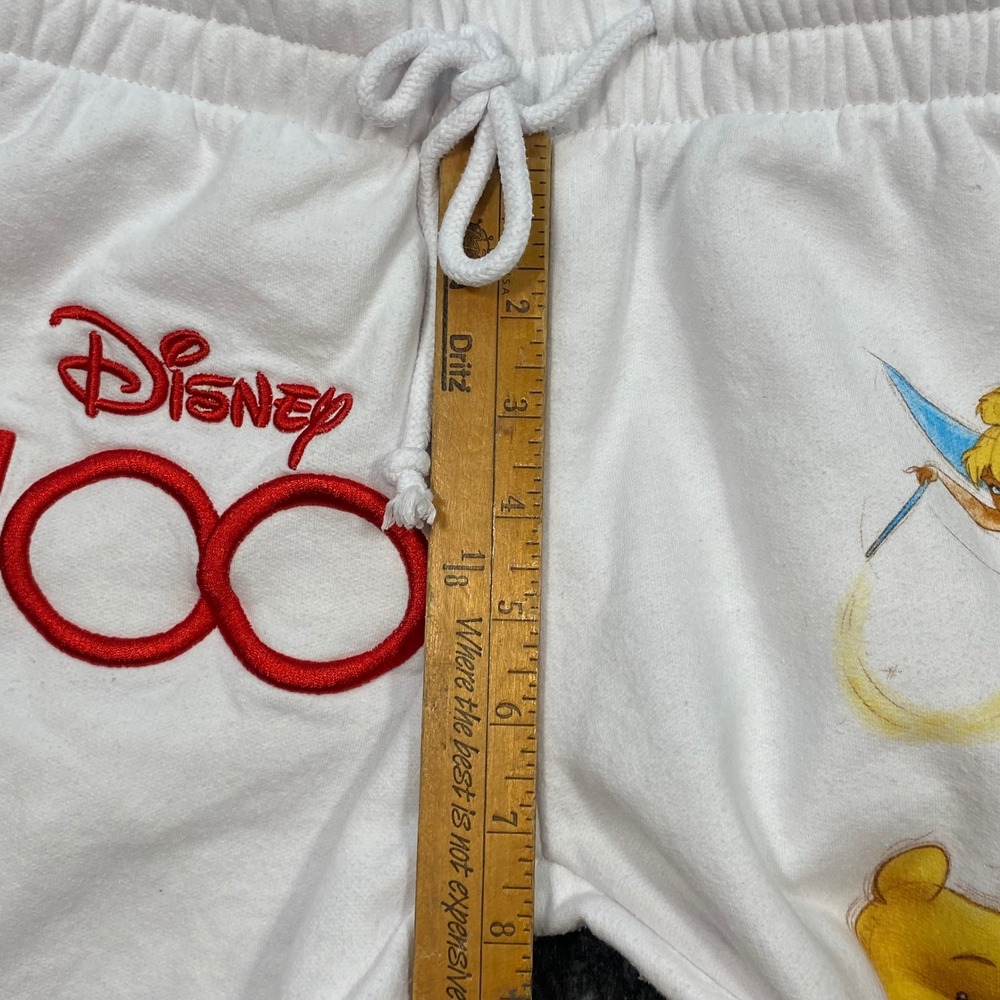 Disney 100th Anniversary White Womens XS Character Graphic Jogger Sweatpants - Picture 11 of 15